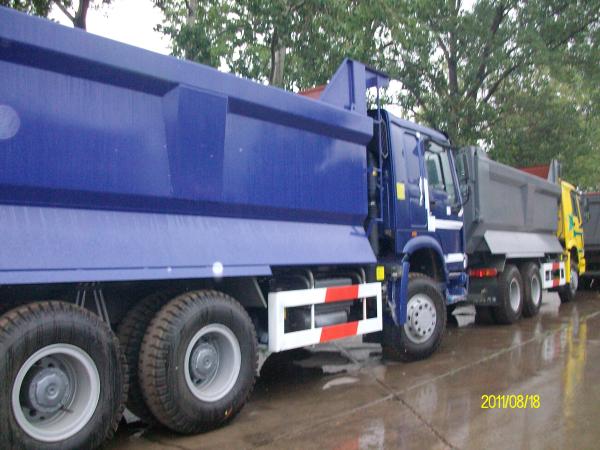 CNHTC HOWO 6X4 Dump Truck 290 / 336 / 371hp Engine U - Type Cargo Body