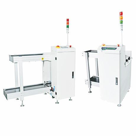 Machine automatique de chargeur de carte PCB de vitesse multiple, chargeur automatique de magazine d'affichage de contact