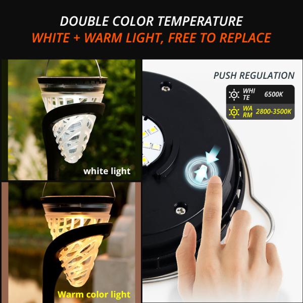 Solar Flower Garden Light Landscape Solar Lawn Light Outdoor Waterproof Solar Lantern