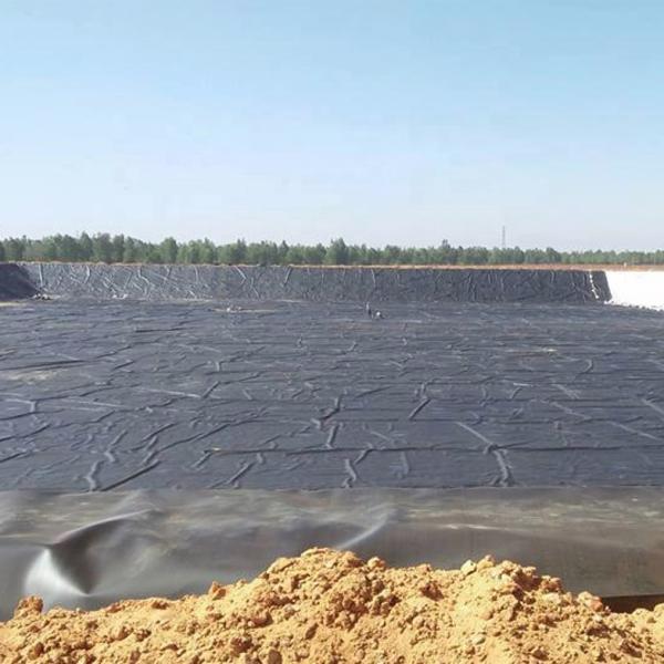 Style de conception industrielle, revêtement de barrage en HDPE de 2,0 mm, durée de vie de 10 ans