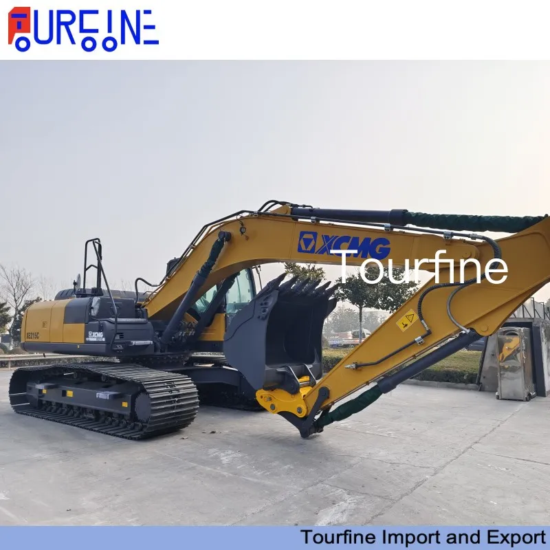 XCMG XE215C 21 Ton Hydraulic Crawler Excavator For Construction Demanding Earthmoving