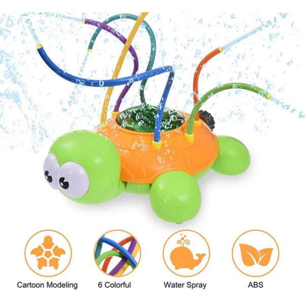 игрушка спринклера черепахи 430g