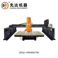 Four-Slice Edge Stone Cutting Machine for Column Slab Granite Marble Quartz
