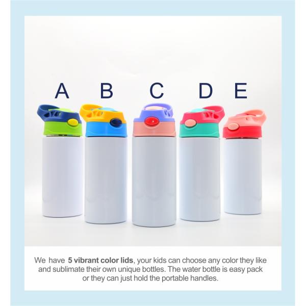 Diy Sublimation Blanks 12oz 350ml Water Bottles For Children Kids