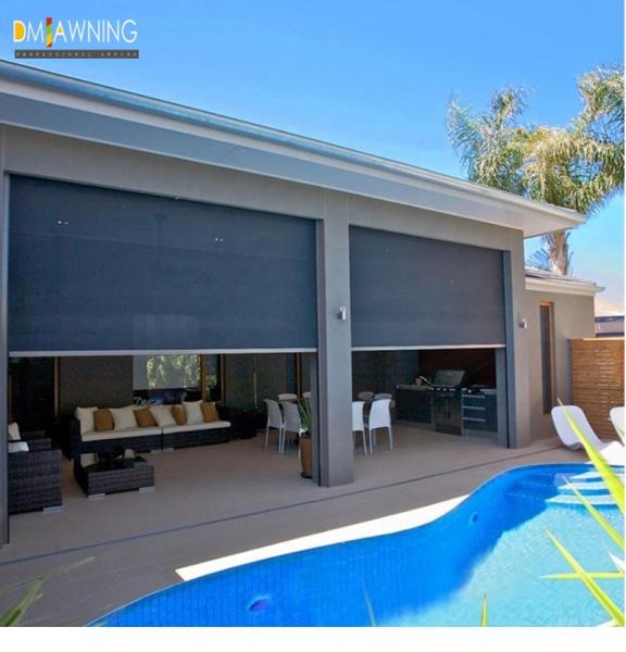 Алюминиевые вертикальные наружные солнцезащитные роликовые оттенки комнатные оттенки цилиндра