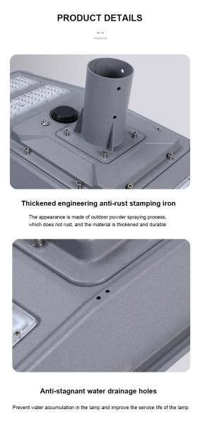 Waterproof Ip65 Solar Street Light Integrated Lamp LED Power Road Lamp