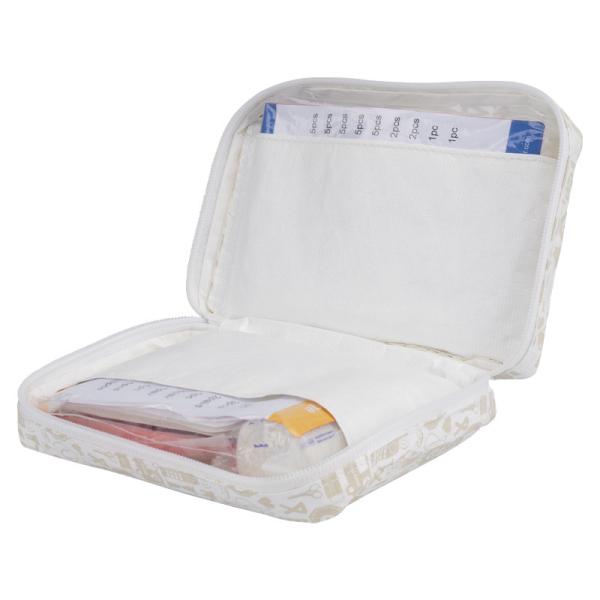 Tyvek Travel First Aid Kits Water Resistant Yet Breathable First Aid Bag Custom Logo