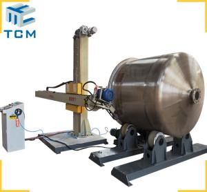 Semi Automatic Polishing Machine For Stainless Steel Tanks And Shells Surface
