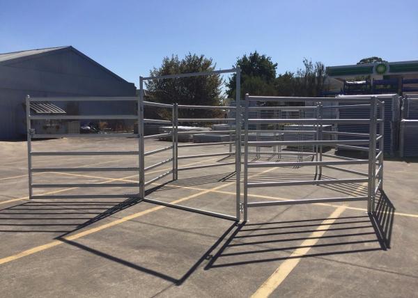 Pins Connections 1.8x2.1m Heavy Duty Cattle Panel For Farm Livestock Corral