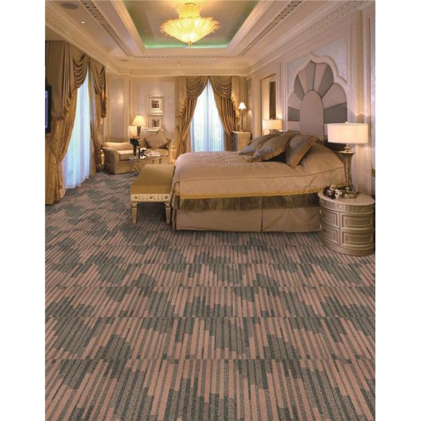 Polypropylene Yarn Type Hotel Carpet Tiles / Commercial Hospitality Carpet