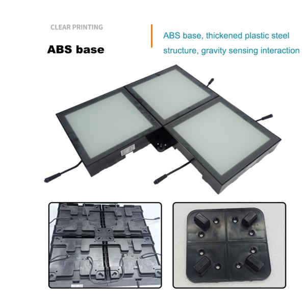 Active Game Led Floor 30x30cm Jump Games Floor Led Activate Game System Room For Gaming Room