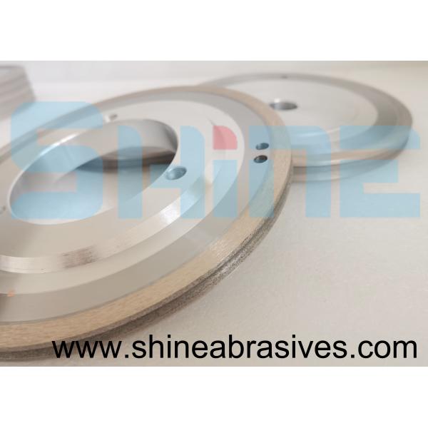 Metal Bond Diamond Grinding Wheel Round Edge 8mm For Glass