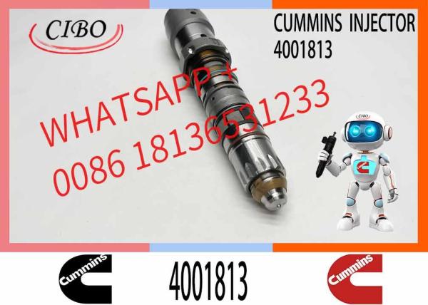 Hight Quality Diesel Engine Common Rail Fuel Injector 4001813 for Cummins Qsk60 Diesel Engine Parts Fuel Injector Pump