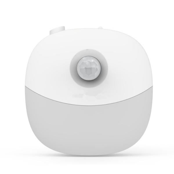 теплый белый умный свет ночи СИД 0.8W с регулируемой яркостью