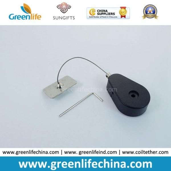 Black Anti-Theft Drip Shaped Display Tether Box for Retail Shops