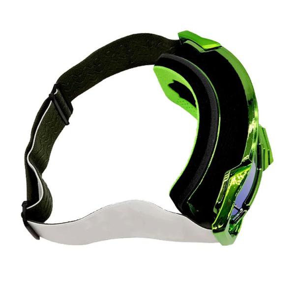 Customized Color Anti Slip Elastic Strap Motorcycle Racing Dirtbike Goggles Glasses