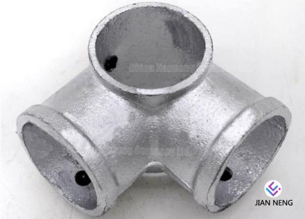 Floor Protection Tee Cross Elbow Base For Construction Stair Protection