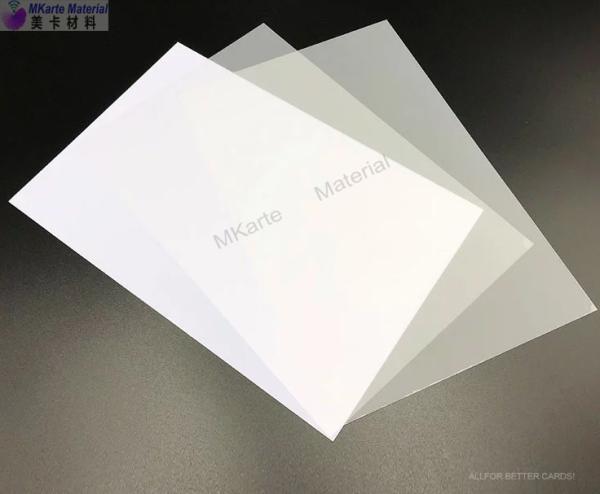 0.15mm+0.46mm+0.15mm White Dragon PVC Non-Laminating Inkjet Sheet MNI-3