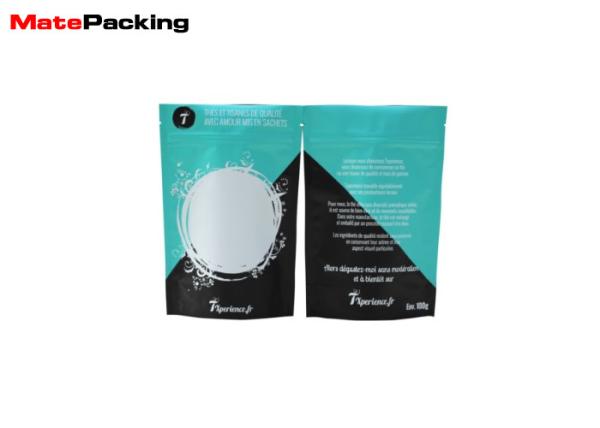100% Food Grade Plastic Reusable Tobacco Pouch , Foil Flexible Laminated Pouches High Barrier