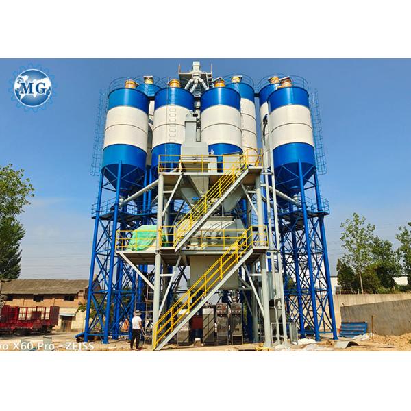 220 - 440V Highly Efficiency Automatic Dry Mortar Mixing Plant Customized Voltage