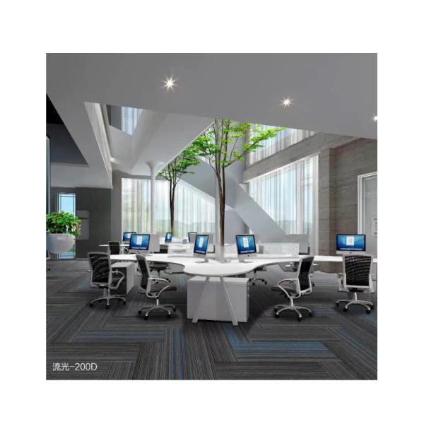 Loop Pile Nylon Carpet Tiles Removable and Durable for Business Environments