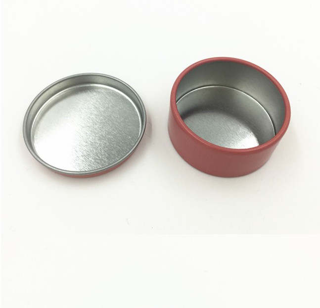 Metal Heart Shaped Tin Box Container For Candle And Chocolate And Cream pack