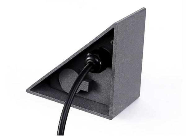 LED Triangle floor light embedded stairs step courtyard corner outdoor waterproof wall foot buried