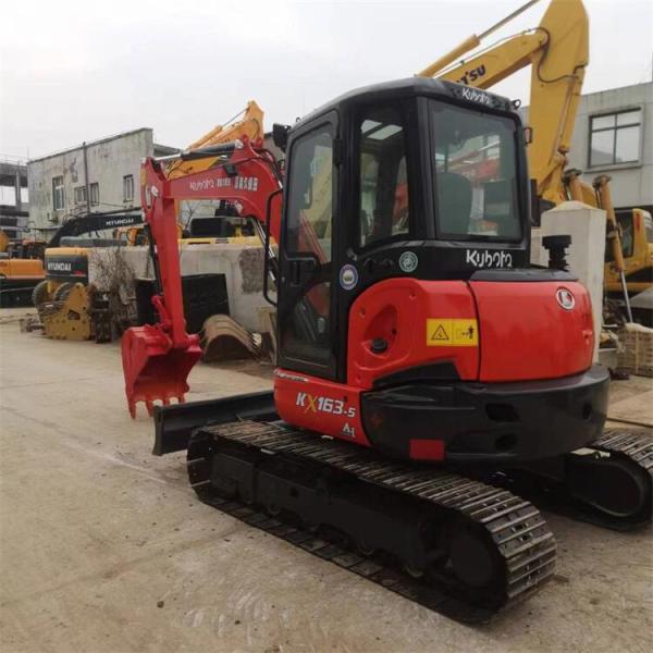 Kubota 163 6 Ton Mini Digger Excavator 2161 Working Hours and Operating Weight 5520KG