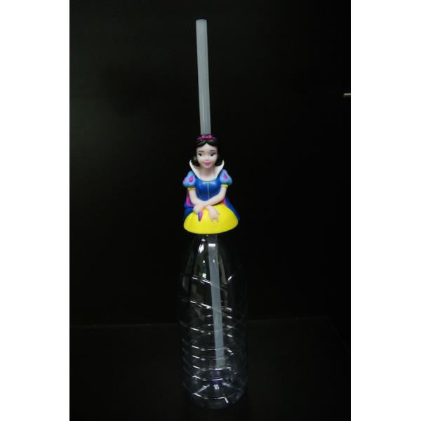 Straw Figures Collectible Vinyl Toys For Kids Water Bottle Disneyland Style