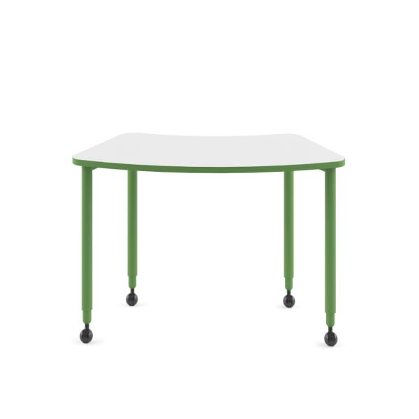 FLEX Practicality Modular Conference Tables On Wheels For Collaborative Training Spaces