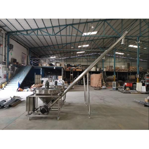 Transportador de tornillo conveniente para el manejo de fertilizantes/harina/café en polvo/sulfuro en polvo