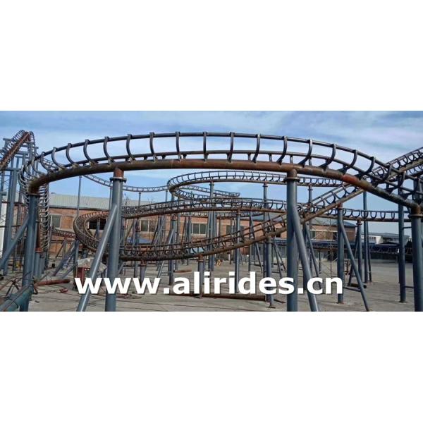 China Outdoor amusement park rides mini small kids kiddie roller coaster