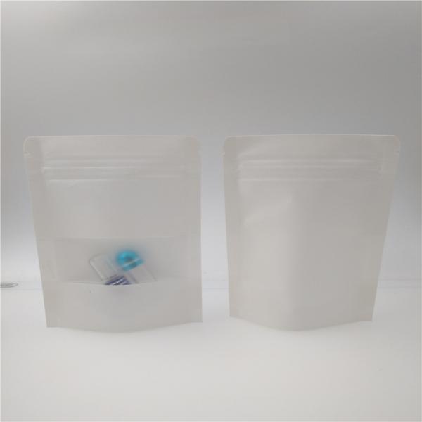 Rice Plastic Packaging Bags For Food , Granola Custom Printed Stand Up Pouches