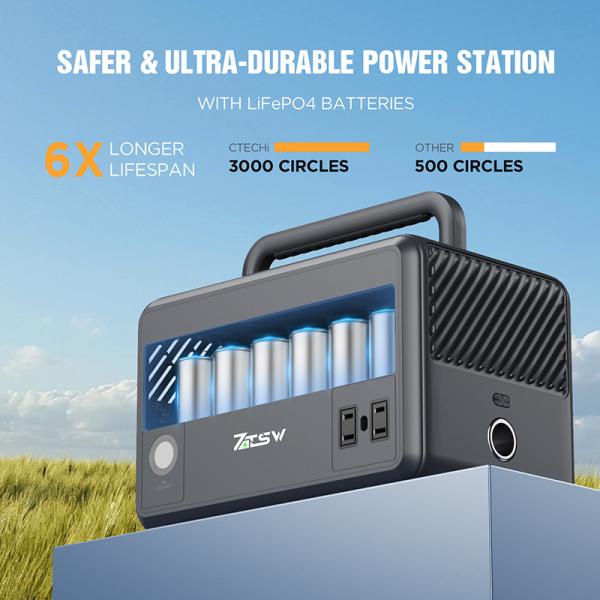 banco portátil do poder dos ciclos portáteis da central elétrica 300w 2000 com inversor