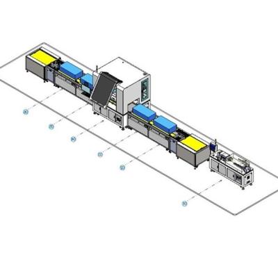 New Prismatic Battery Pack Assembly Iron Phosphate Battery Module Assembly Line