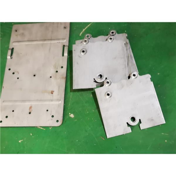 Large Size Progressive Die Press Thick Removable Back Plate Stamping With Many Holes