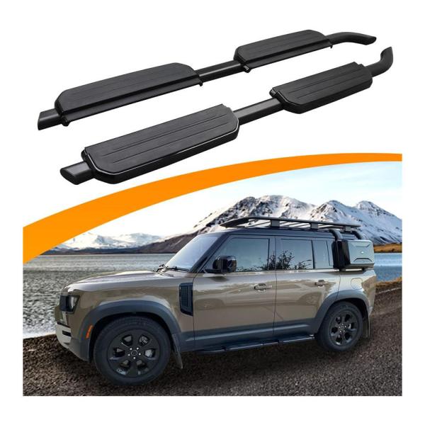 Aluminum Alloy Suv Running Board For Land Rover Defender 2.5mm Thick