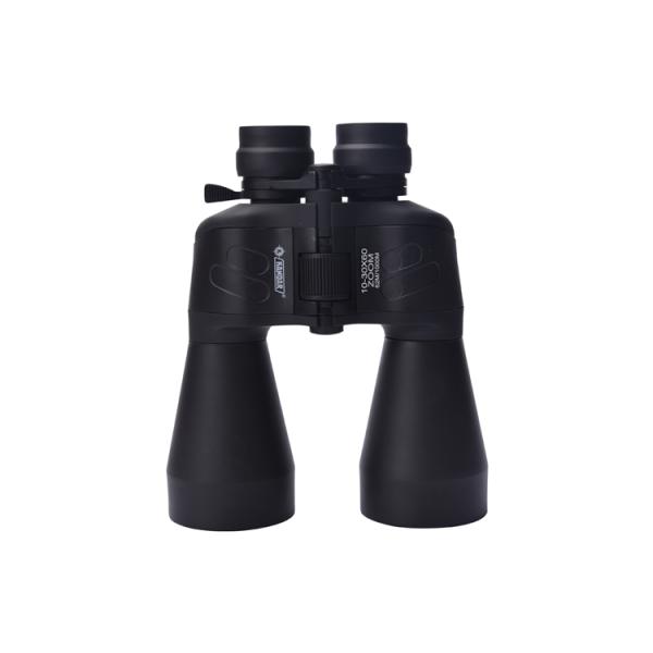 60mm Objective Diameter Black 10-30X60 Long Distance Hiking Binocular for Outdoor Trips
