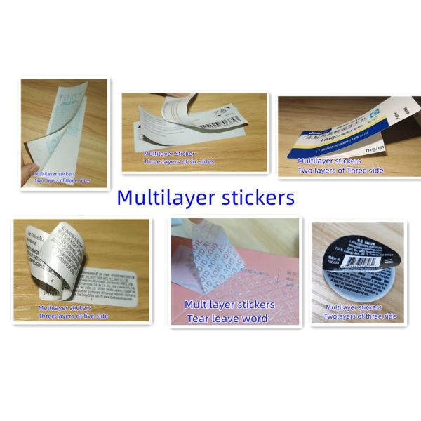 Transparent Label Sticker Printing