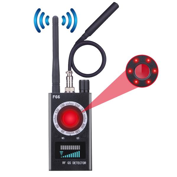 Portable  GPS Tracker RF 1MHz 6.5GHz GPS Spy Detector