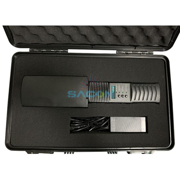 Light Weight 1.5kg Handheld Drone Signal Jammer with 500m Range and 20W Output Power for UAV Jamming