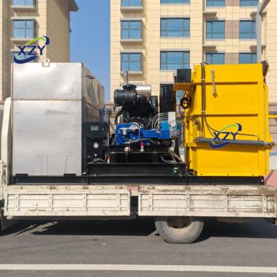 Máquina de extracción de marcas de carreteras de 32-45L/min Máquina de pintura de líneas de tráfico de ultra alta presión