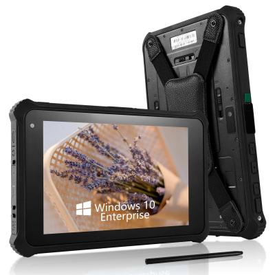 Tablette rocailleuse industrielle imperméable stable Windows 10 300cd/M2