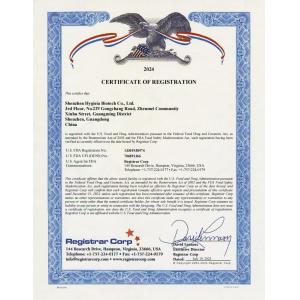 Shenzhen Hygieia Biotechnology Co., Ltd. Certifications
