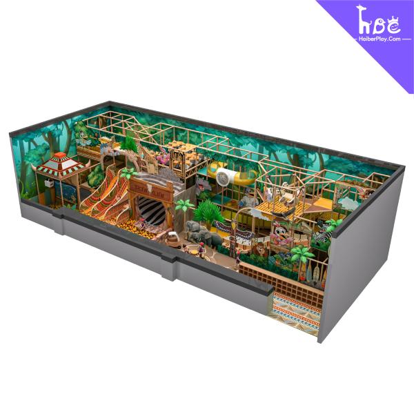 High Safety Commercial Indoor Play Area Equipment Childrens Playground Structures