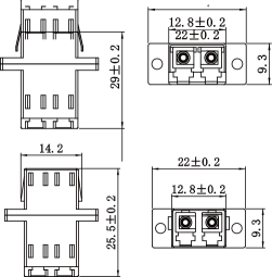 Fiber Optic Adapter - LC Adapter - Fiber Optic Cable Assemblies from China manufacturer - Zion Communication