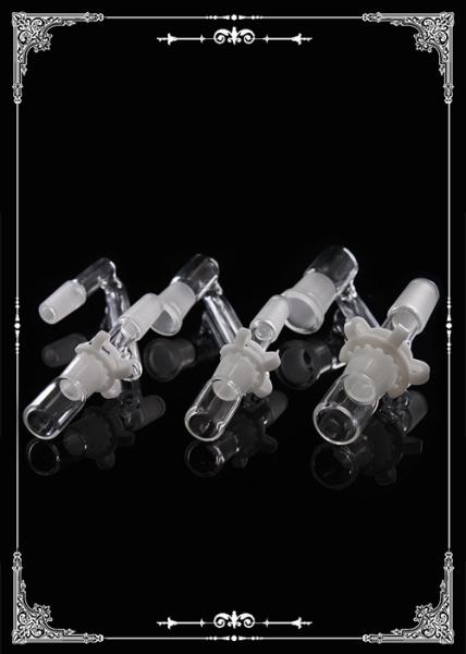14mm 18mm Male and Female Adapter Dropdown Glass Accessories For Smoking Bong