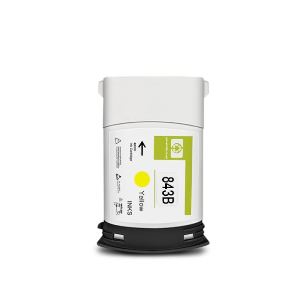 Becolor 843 Ink Cartridge 843A/B/C  Compatible Ink Cartridge Suitable for Wide Page HP XL 4000/4100/4500/5100 Printers 400ml