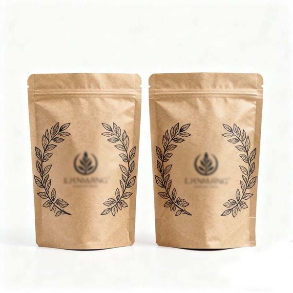 Eco Friendly Stand UP Pouch Biodegradable Resealable Zipper Bag