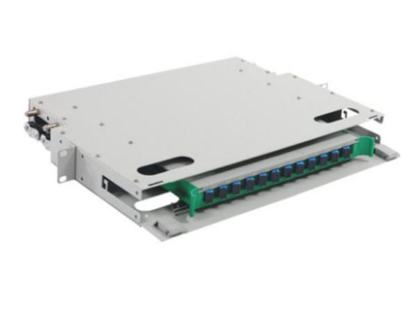 19 Inch FTTH Products 12 24 36 48 72 Ports Fiber Optic ODF LIU Terminal box